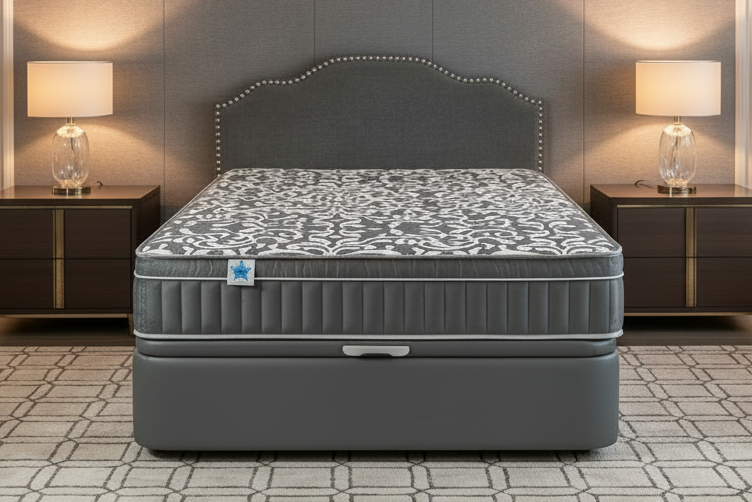 Cama ampliada con encuadre más cerrado